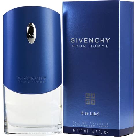 perfume givenchy pour homme blue label|Givenchy blue label cologne.